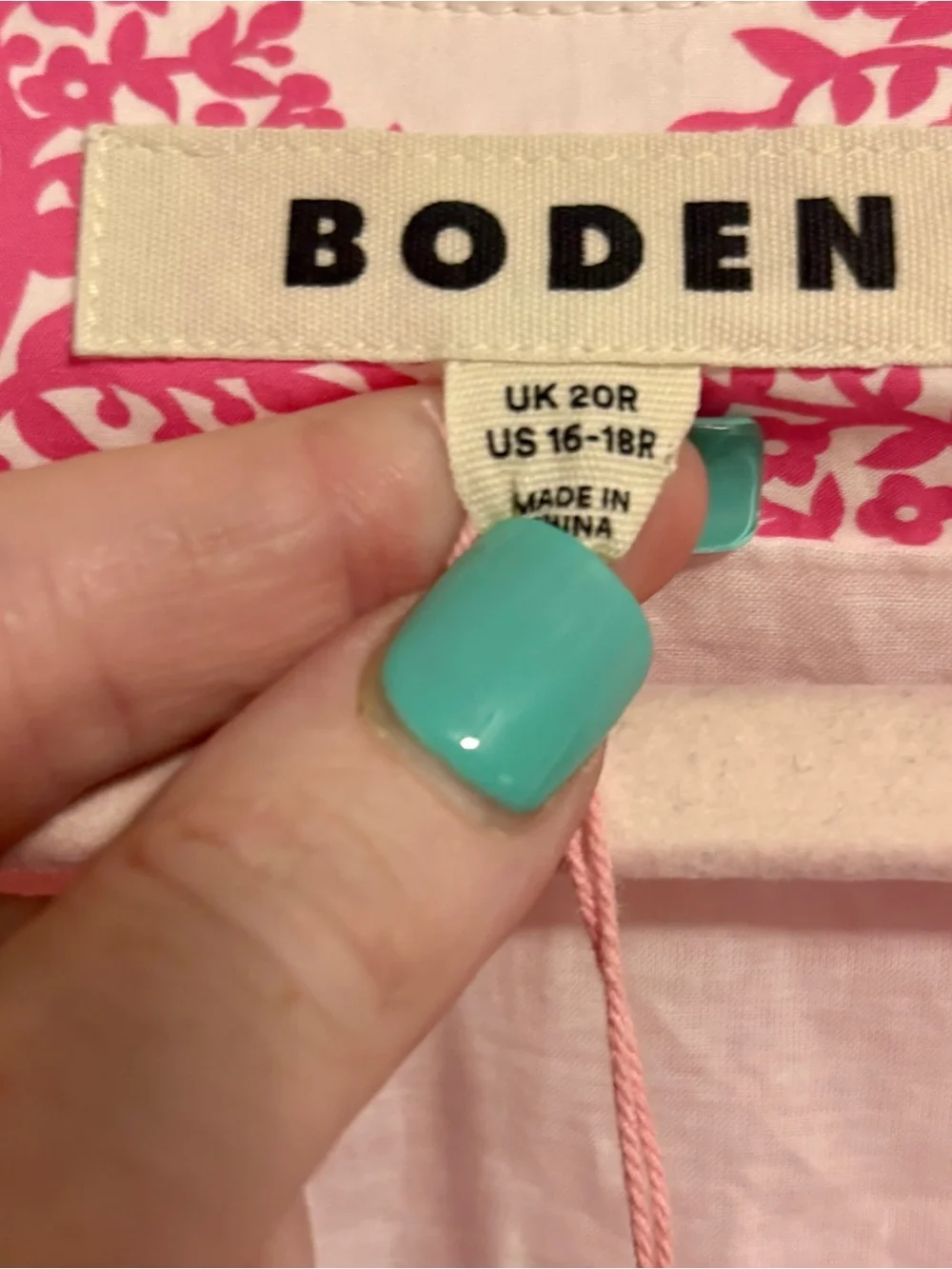 Boden May Floret Print Tiered Midi Dress - Picture 6 of 6